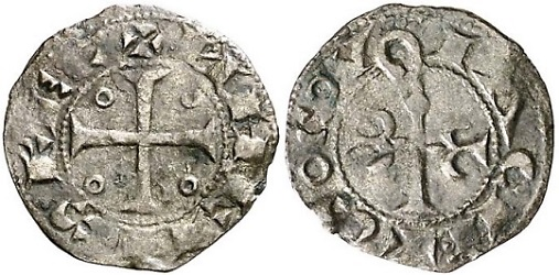 Tipo 101. Dinero del Báculo Segoviano - Imagen 1