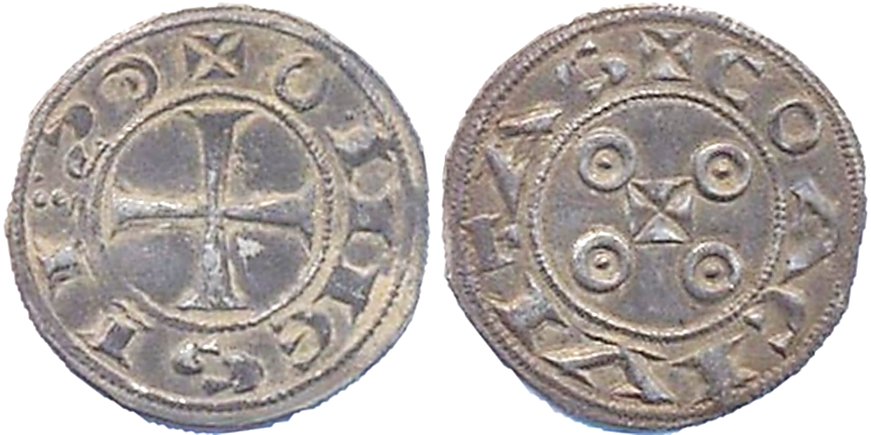 Tipo 108. Dinero Segoviano de “Ihesv S Coa Civitas” - Imagen 1