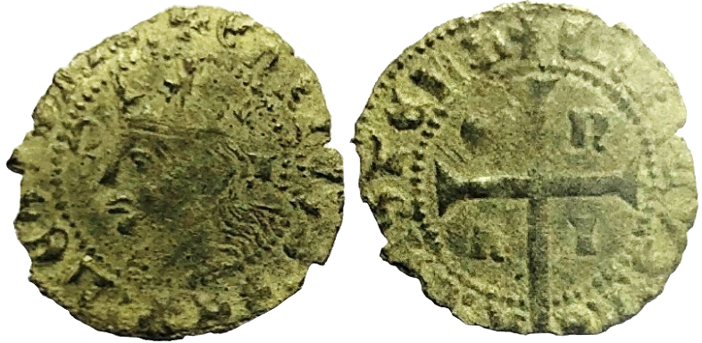 Tipo 11. Cruzado con Busto de rey a izquierda - Imagen 101