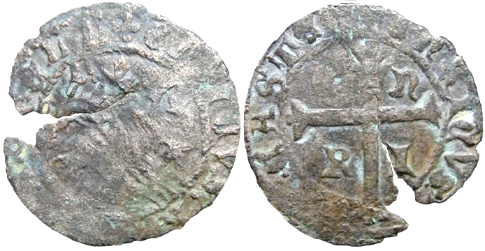 Tipo 11. Cruzado con Busto de rey a izquierda - Imagen 106