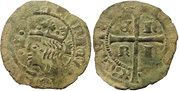 Tipo 11. Cruzado con Busto de rey a izquierda - Imagen 11