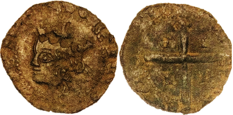 Tipo 11. Cruzado con Busto de rey a izquierda - Imagen 143