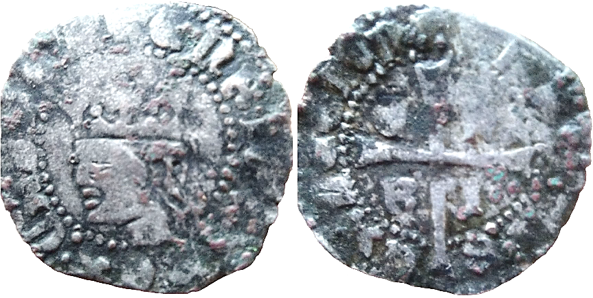 Tipo 11. Cruzado con Busto de rey a izquierda - Imagen 145