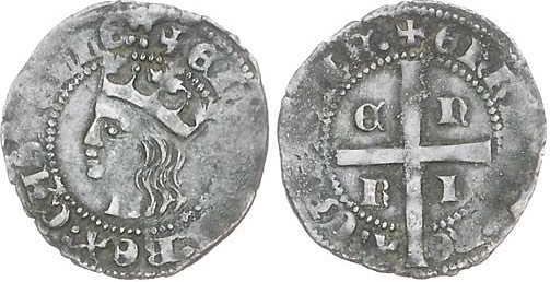 Tipo 11. Cruzado con Busto de rey a izquierda - Imagen 147