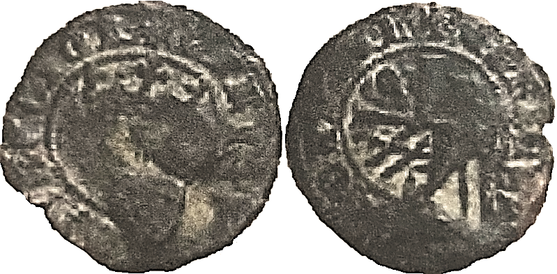 Tipo 11. Cruzado con Busto de rey a izquierda - Imagen 158