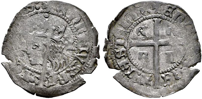 Tipo 11. Cruzado con Busto de rey a izquierda - Imagen 16