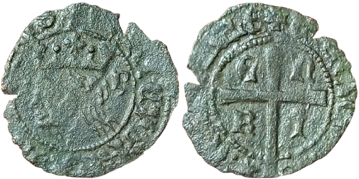 Tipo 11. Cruzado con Busto de rey a izquierda - Imagen 20