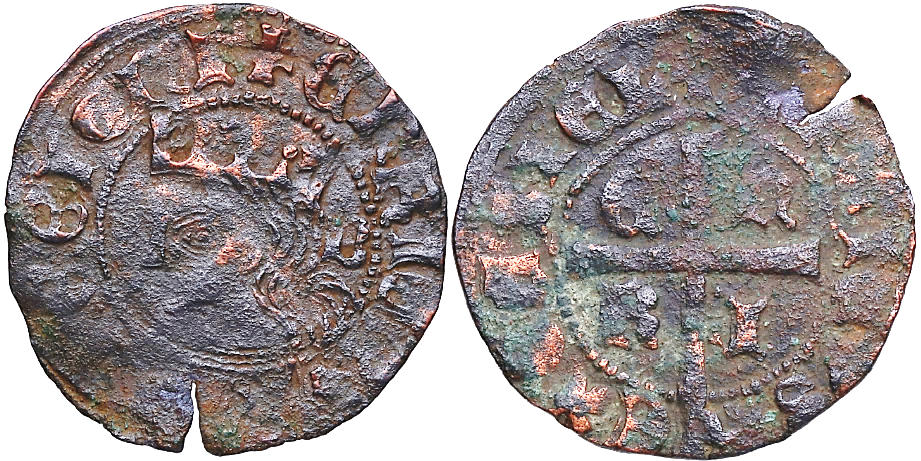 Tipo 11. Cruzado con Busto de rey a izquierda - Imagen 21