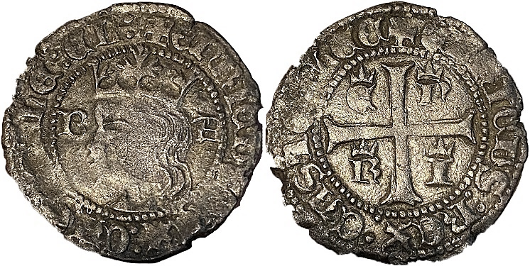 Tipo 11. Cruzado con Busto de rey a izquierda - Imagen 27