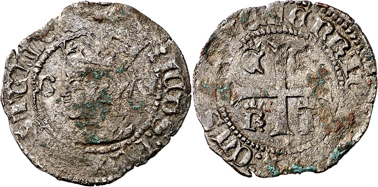 Tipo 11. Cruzado con Busto de rey a izquierda - Imagen 28