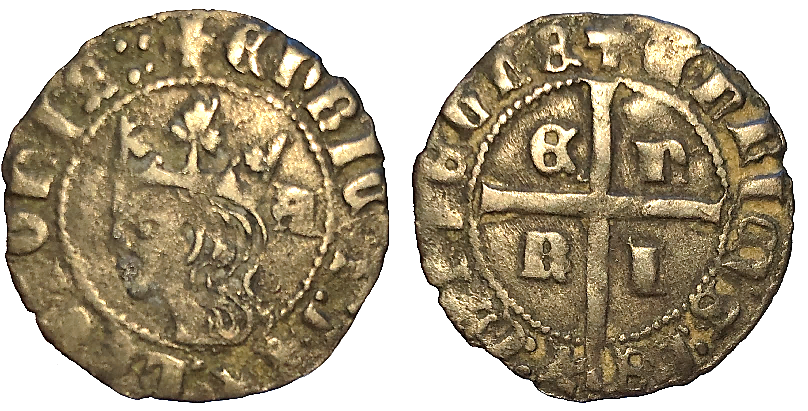 Tipo 11. Cruzado con Busto de rey a izquierda - Imagen 3