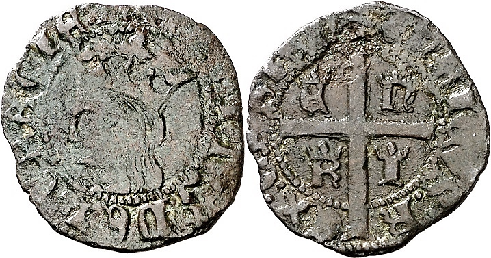 Tipo 11. Cruzado con Busto de rey a izquierda - Imagen 32