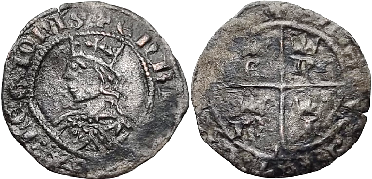 Tipo 11. Cruzado con Busto de rey a izquierda - Imagen 44