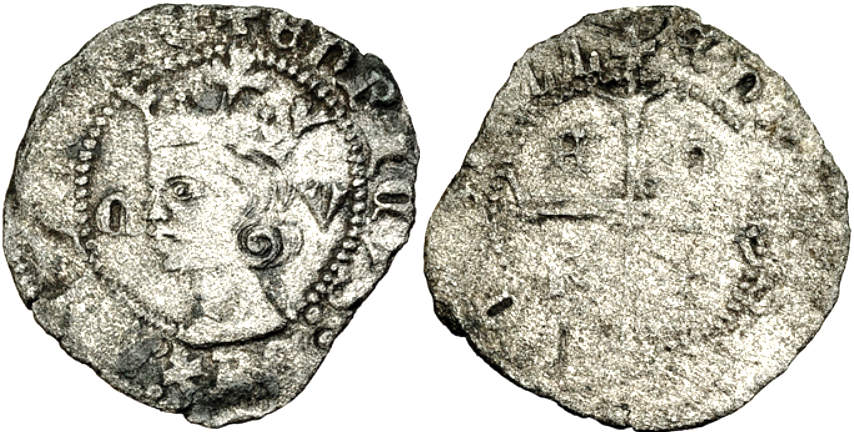 Tipo 11. Cruzado con Busto de rey a izquierda - Imagen 45