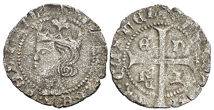 Tipo 11. Cruzado con Busto de rey a izquierda - Imagen 52