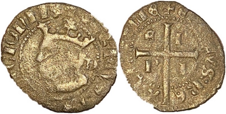 Tipo 11. Cruzado con Busto de rey a izquierda - Imagen 53