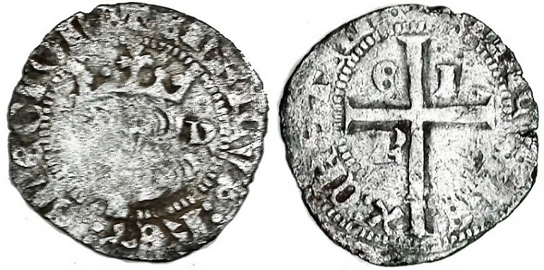 Tipo 11. Cruzado con Busto de rey a izquierda - Imagen 55