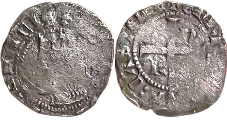 Tipo 11. Cruzado con Busto de rey a izquierda - Imagen 56