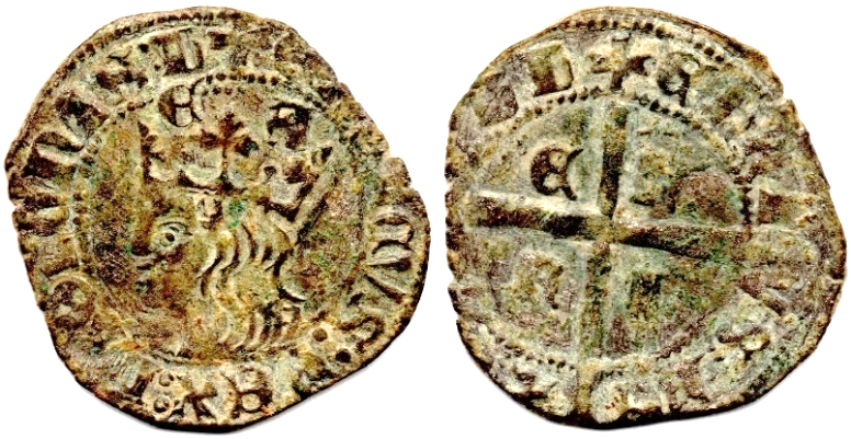 Tipo 11. Cruzado con Busto de rey a izquierda - Imagen 59