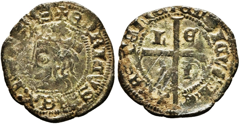 Tipo 11. Cruzado con Busto de rey a izquierda - Imagen 63