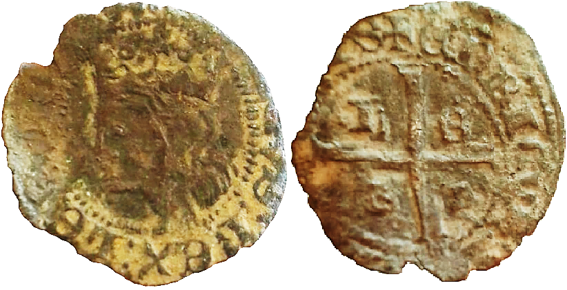 Tipo 11. Cruzado con Busto de rey a izquierda - Imagen 65