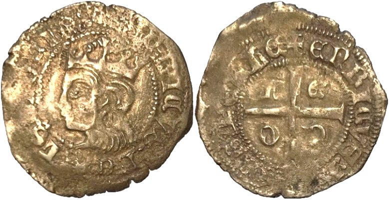 Tipo 11. Cruzado con Busto de rey a izquierda - Imagen 67
