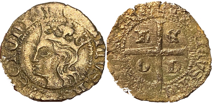 Tipo 11. Cruzado con Busto de rey a izquierda - Imagen 69