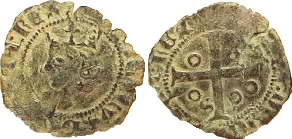 Tipo 11. Cruzado con Busto de rey a izquierda - Imagen 79