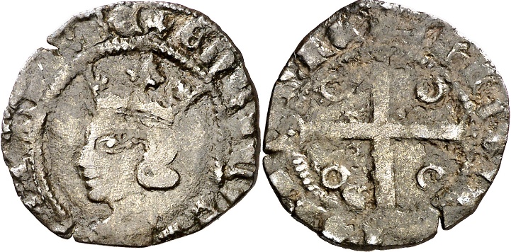 Tipo 11. Cruzado con Busto de rey a izquierda - Imagen 81