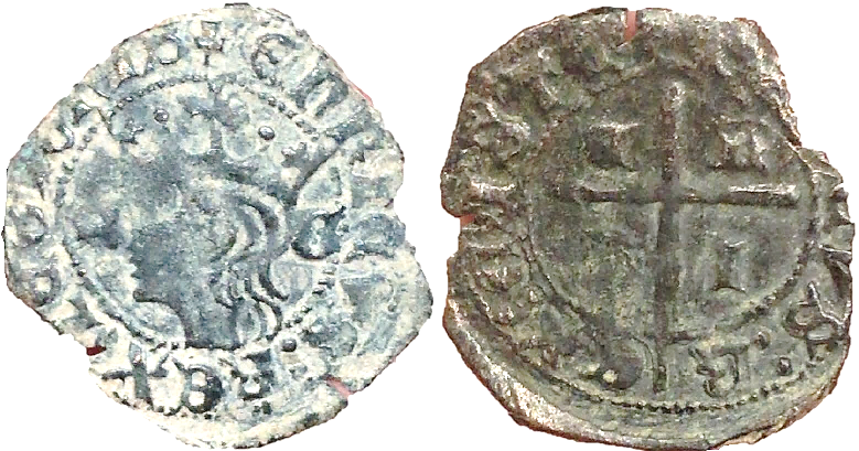 Tipo 11. Cruzado con Busto de rey a izquierda - Imagen 85