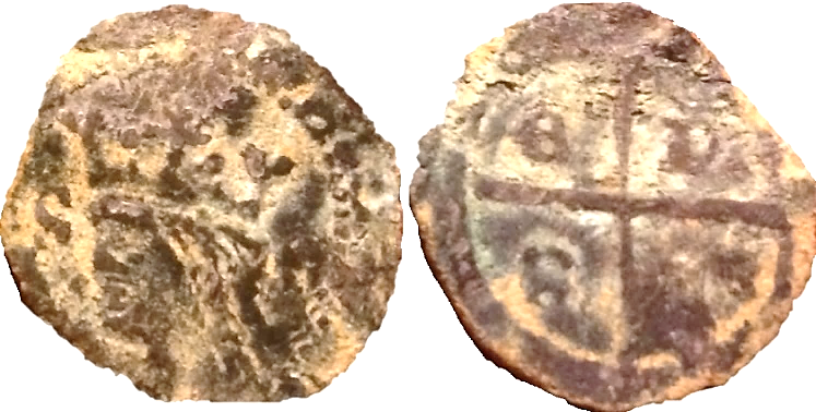 Tipo 11. Cruzado con Busto de rey a izquierda - Imagen 86