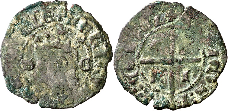 Tipo 11. Cruzado con Busto de rey a izquierda - Imagen 87