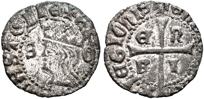 Tipo 11. Cruzado con Busto de rey a izquierda - Imagen 88