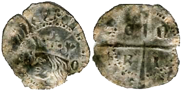 Tipo 11. Cruzado con Busto de rey a izquierda - Imagen 91