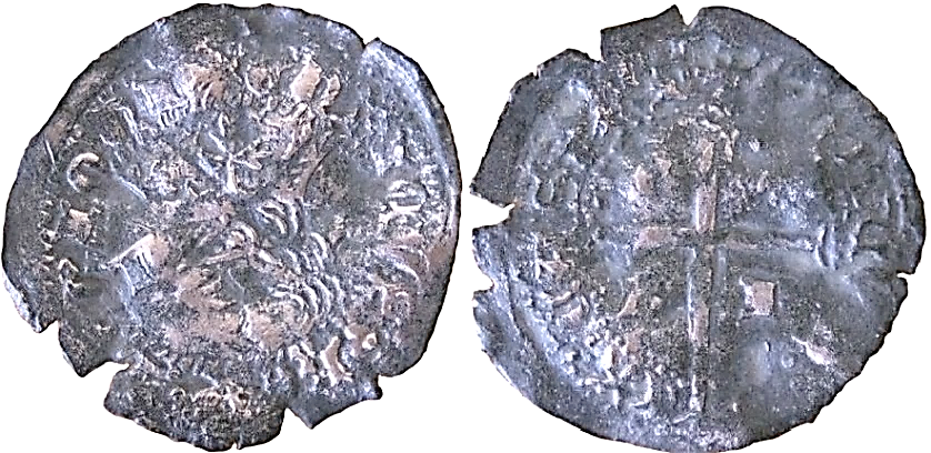 Tipo 11. Cruzado con Busto de rey a izquierda - Imagen 95