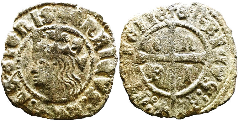 Tipo 11. Cruzado con Busto de rey a izquierda - Imagen 98