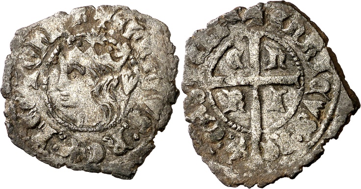 Tipo 11. Cruzado con Busto de rey a izquierda - Imagen 99