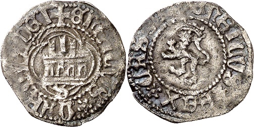 Tipo 11. Cuarto de Real de plata con Castillo y León - Imagen 10