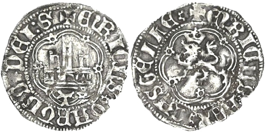 Tipo 11. Cuarto de Real de plata con Castillo y León - Imagen 11