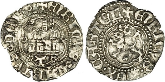 Tipo 11. Cuarto de Real de plata con Castillo y León - Imagen 14