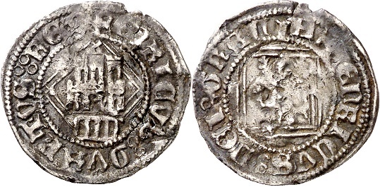 Tipo 11. Cuarto de Real de plata con Castillo y León - Imagen 21