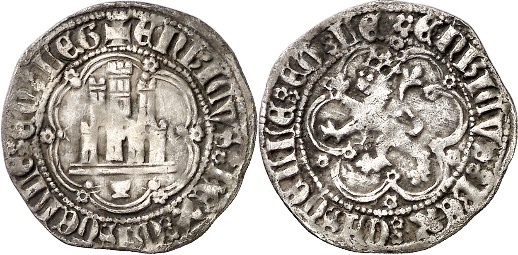 Tipo 11. Cuarto de Real de plata con Castillo y León - Imagen 23