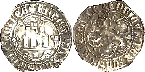 Tipo 11. Cuarto de Real de plata con Castillo y León - Imagen 24