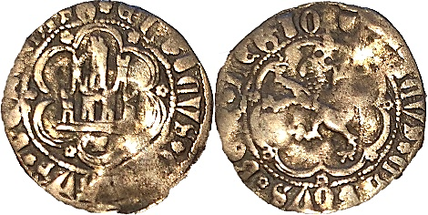 Tipo 11. Cuarto de Real de plata con Castillo y León - Imagen 37