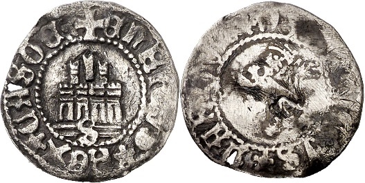 Tipo 11. Cuarto de Real de plata con Castillo y León - Imagen 9