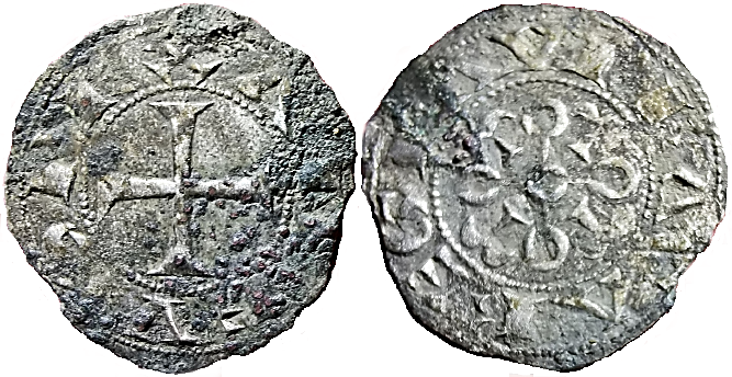 Tipo 11. Dinero Conyugal de la Cruz Pommée - Imagen 3