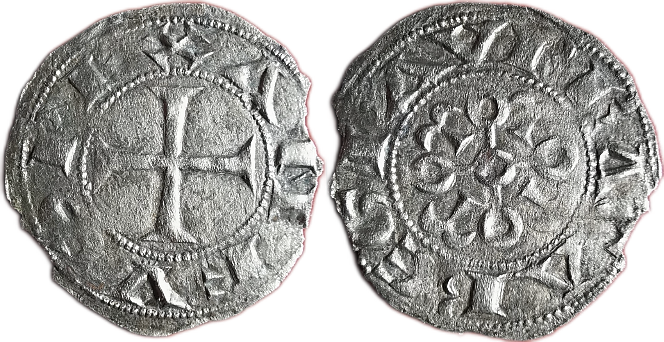 Tipo 11. Dinero Conyugal de la Cruz Pommée - Imagen 4