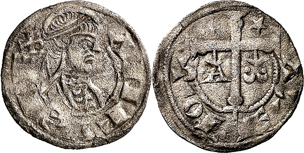 Tipo 11. Dinero de réplica alfonsina de “la Cruz de la Victoria - Imagen 4