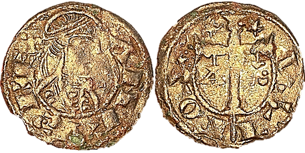 Tipo 11. Dinero de réplica alfonsina de “la Cruz de la Victoria - Imagen 5