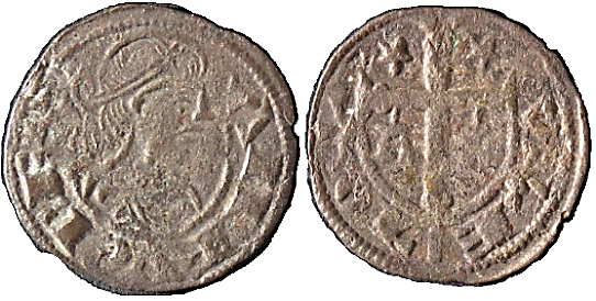 Tipo 11. Dinero de réplica alfonsina de “la Cruz de la Victoria - Imagen 7